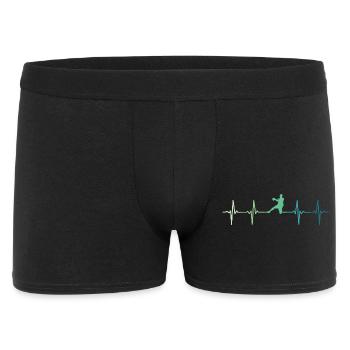 Handball heartbeat handball - Men's Boxer Shorts - black - Front