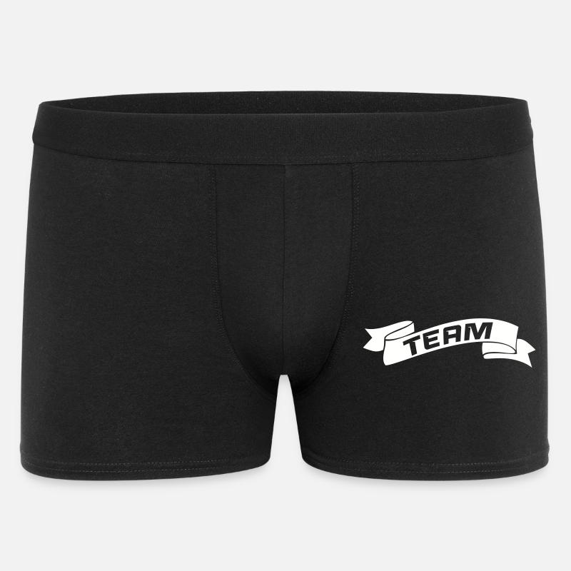 Squadra - Boxer da uomo - nero