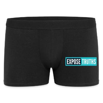 Expose Truths - Men's Boxer Shorts - black - Front