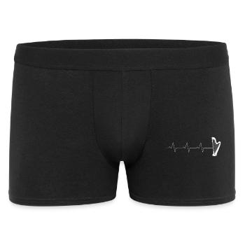 My heart beats for the harp | ZiachON! - Men's Boxer Shorts - black - Front