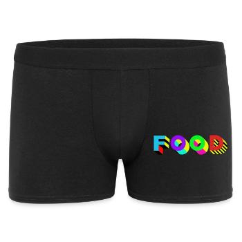 Food Food delicious - Men's Boxer Shorts - black - Front