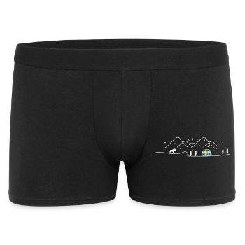 Suède Camping Caravan Sverige Design - Boxer Homme - noir - Devant