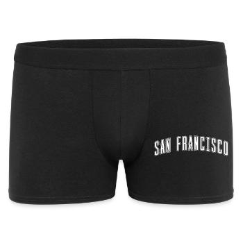 Conception de la police d’arc de San Francisco - Boxer Homme - noir - Devant