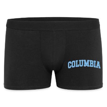 Columbia – Design classique des collèges - Boxer Homme - noir - Devant
