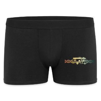 L’aventure en camping-car dans notre ADN - Boxer Homme - noir - Devant