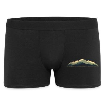 Mountain Passion 2 - Men's Boxer Shorts - black - Front
