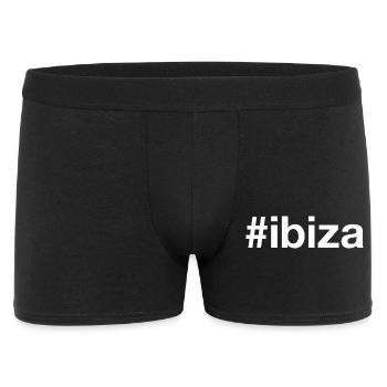 IBIZA Espagne Hashtag - Boxer Homme - noir - Devant