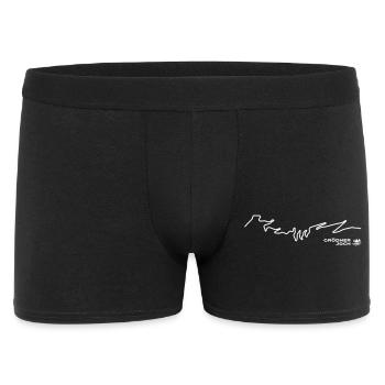 Grödnerjoch – Dolomiten-Pass für Petrolheads - Männer Boxer Shorts - Schwarz - Vorne
