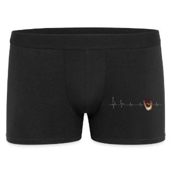 Kettlebell Pulse Fitness Graphic - Men's Boxer Shorts - black - Front