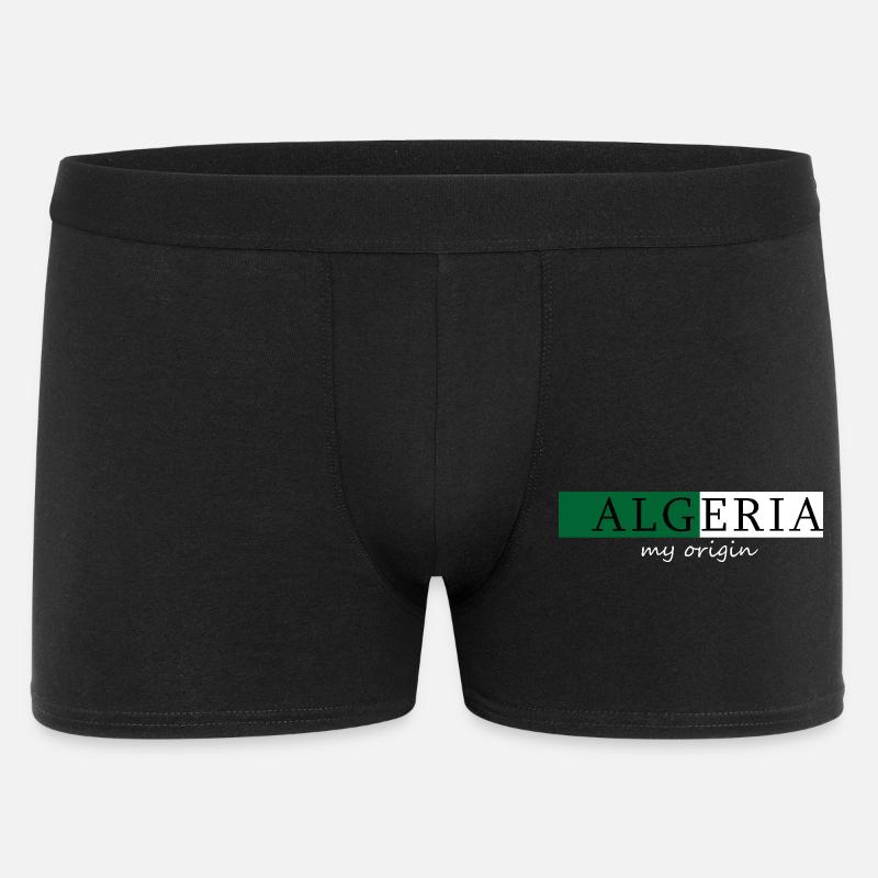 Algerien Meine Herkunft - Männer Boxer Shorts - Schwarz