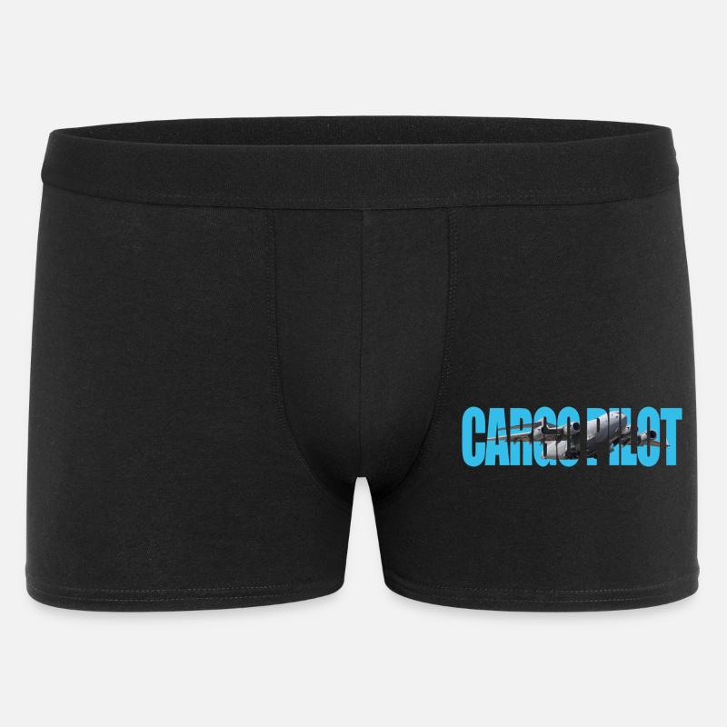 Cargo pilot C-17 - Männer Boxer Shorts - Schwarz
