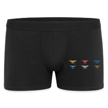 Vintage Drone Pilot - Men's Boxer Shorts - black - Front