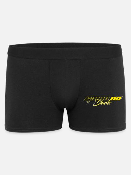 GAME ON DARTS - Men's Boxer Shorts - black
