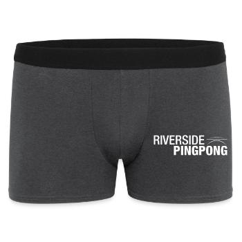 Ping-pong Riverside - Boxer Homme - charbon - Devant