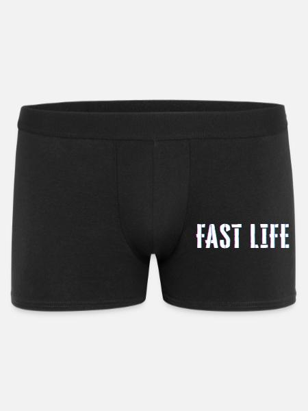 Fast Life - Men's Boxer Shorts - black