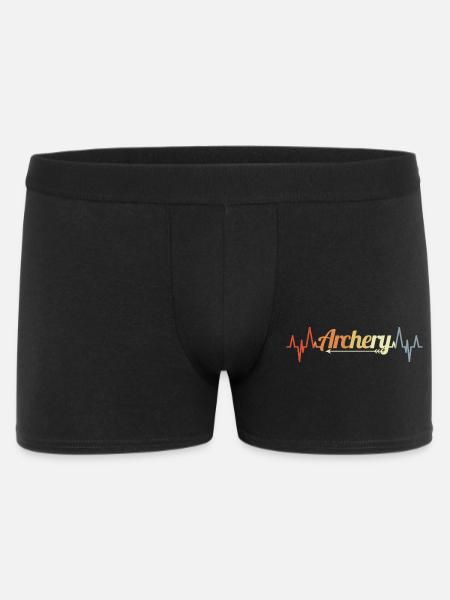 Archery Heartbeat - Men's Boxer Shorts - black