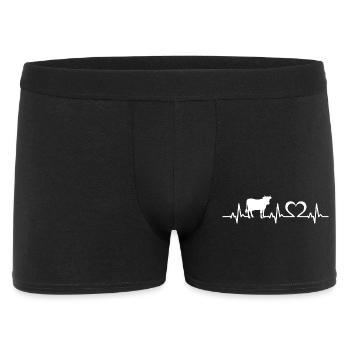 cows heartbeat cow cows - Men's Boxer Shorts - black - Front