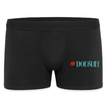 Süßer Marienkäfer Schwarze Punkte - Männer Boxer Shorts - Schwarz - Vorne