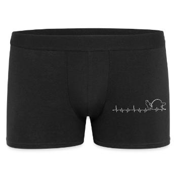 Pulse Runner on ECG Line - Men's Boxer Shorts - black - Front