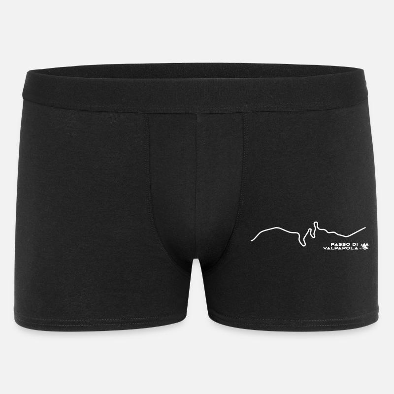 Passo di Valparola – Dolomites Pass - Men's Boxer Shorts - black