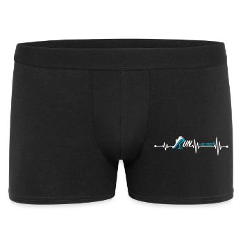 Marathon Finisher Run 42.195 - Men's Boxer Shorts - black - Front