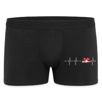 Heartbeat Glide Fitness - Men's Boxer Shorts - black - Front