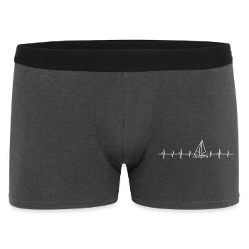 Voilier Heartbeat - Boxer Homme - charbon - Devant