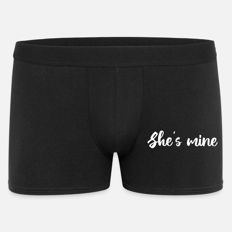 She_s Conception de la mine - Boxer Homme - noir