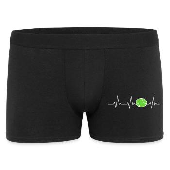 Tennis Heartbeat Tennis Ball - Men's Boxer Shorts - black - Front
