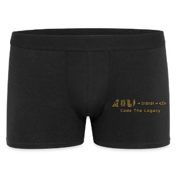 Codez l’héritage - Boxer Homme - noir - Devant
