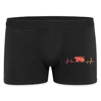Sunset Dumper Herzschlag-LKW - Männer Boxer Shorts - Schwarz - Vorne