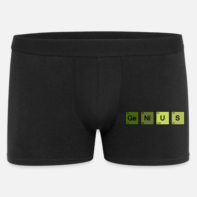Genius Nerd Geek - Boxer Homme - noir