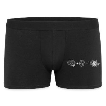 Brain Heart Fusion - Men's Boxer Shorts - black - Front