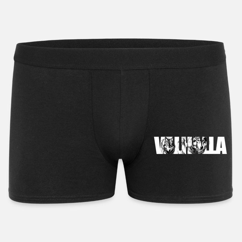 Typographie de Wolfsruf - Boxer Homme - noir