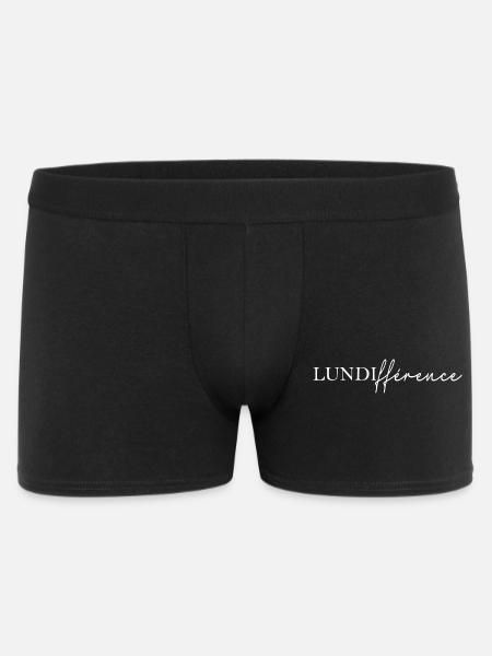 LUNDIfférence - Boxer Homme - noir