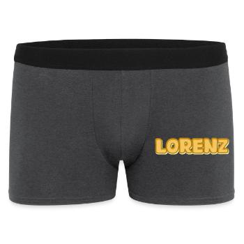 Lorenz Lorenz - Men's Boxer Shorts - charcoal grey - Front