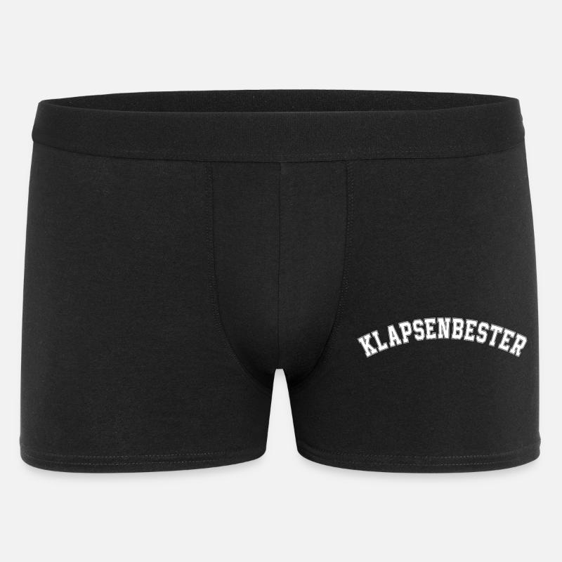 Slap Best Crazy Madhouse Office Udsagn - Boxer Shorts til mænd - sort