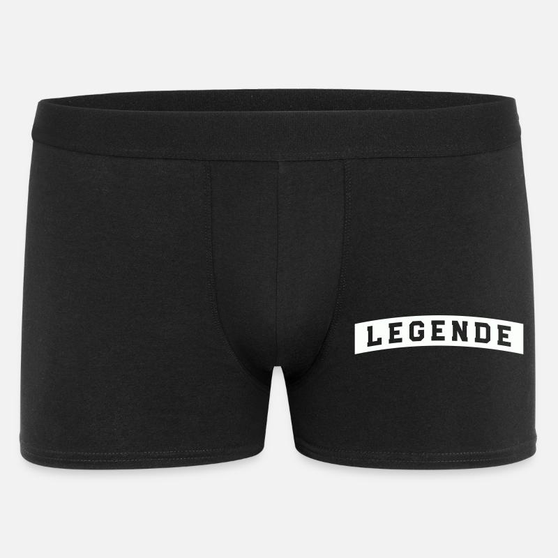 legende - Männer Boxer Shorts - Schwarz