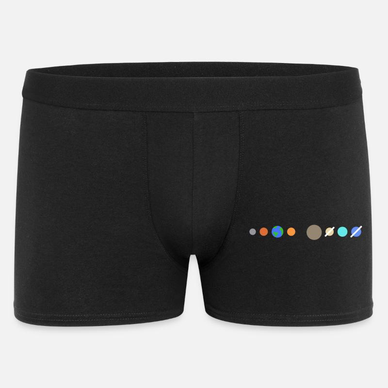 Planètes du système solaire - Boxer Homme - noir