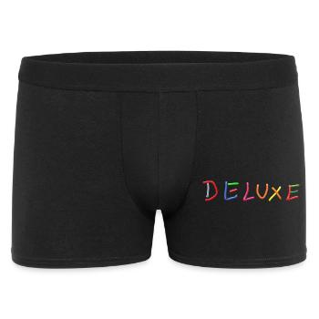 Deluxe Rainbow Lettering - Men's Boxer Shorts - black - Front