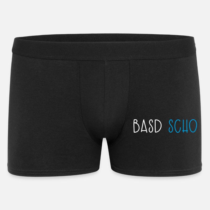 Basd Scho Bavière Dialecte bavarois - Boxer Homme - noir