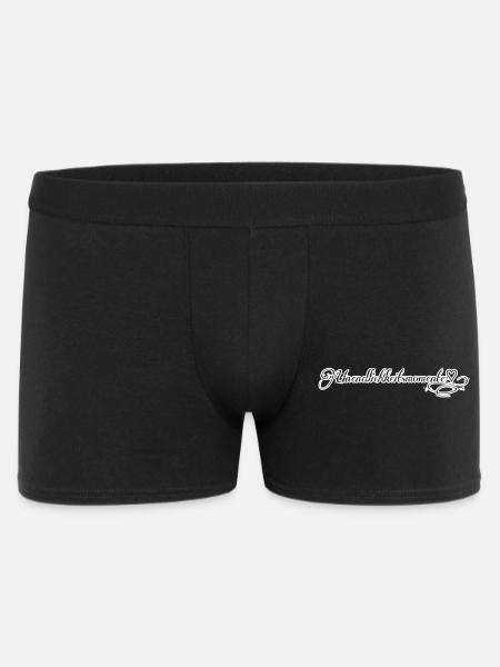 Lebensbaum umarmt Naturkreise - Männer Boxer Shorts - Schwarz