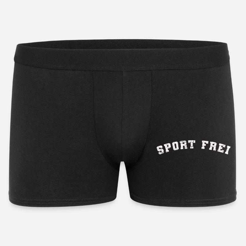 Sport Frei Design Scratch - Männer Boxer Shorts - Schwarz