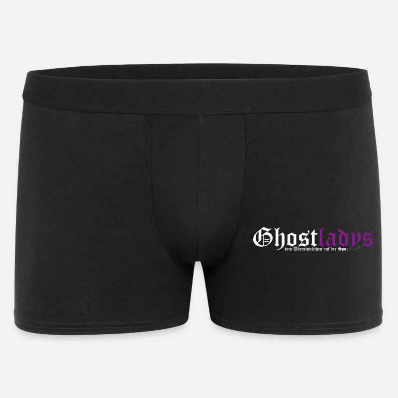 Ghostladys - Männer Boxer Shorts - Schwarz