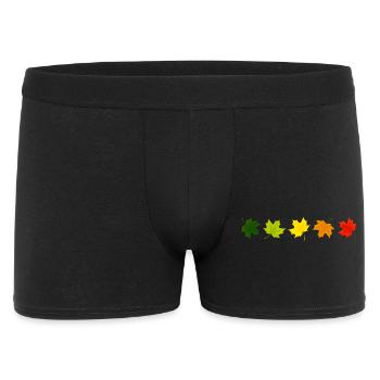 L’automne est là - Boxer Homme - noir - Devant