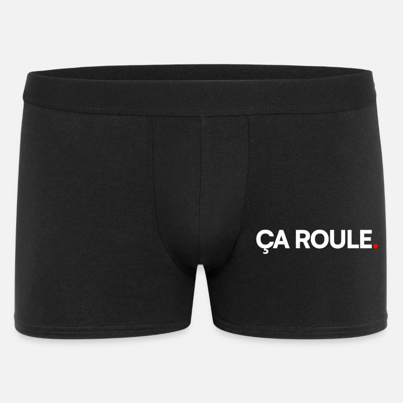 Es rollt - Männer Boxer Shorts - Schwarz