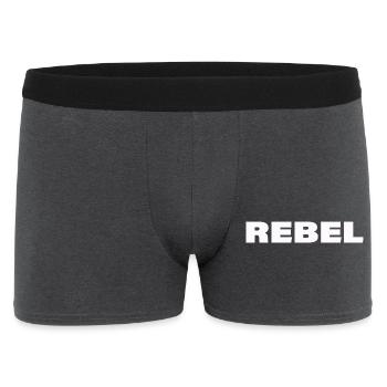 REBELLE - Boxer Homme - charbon - Devant