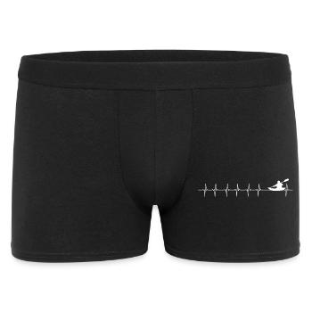Kayak Pulse on River Graphic - Men's Boxer Shorts - black - Front