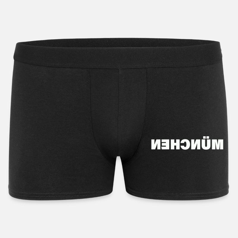MÜNCHEN - Männer Boxer Shorts - Schwarz