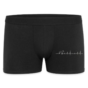 Heartbeat Beauceron dog - Men's Boxer Shorts - black - Front